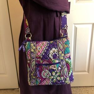 Vera Bradley Purple Crossbody